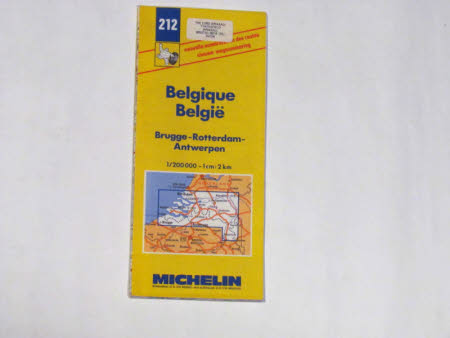 Map of Belgium
