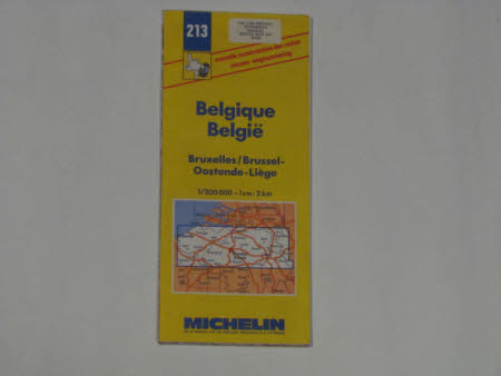Map of Belgium
