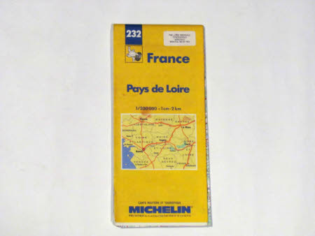 Map of Pays de la Loire, France