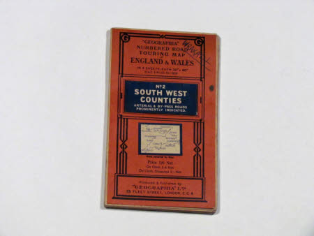 Touring Map of England and Wales: No.2 South West Counties