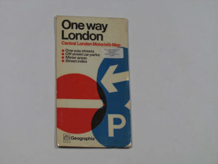 One Way London: Central London Motorist Map