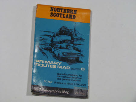 Map of Northern Scotland