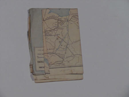 Section 3: London and Scottish Railway Map of Midland and Welsh Section.  On reverse: Section 4: ...