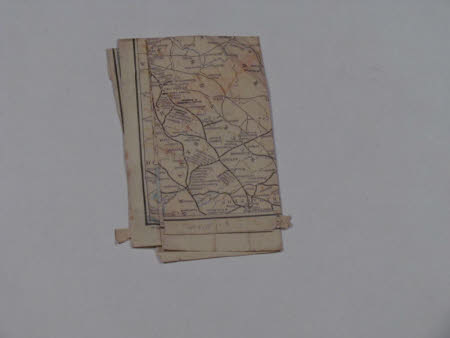 Section 5: London, Midland and Scottish Railway Map: South Wales and Western Counties. Reverse: ...