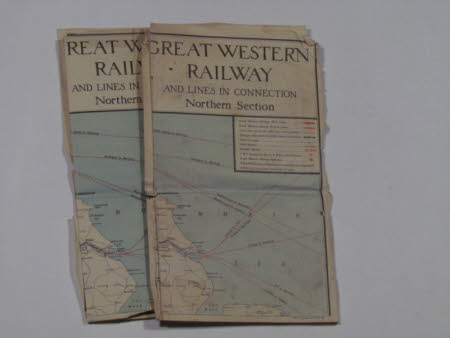 Great Western Railway Maps: The Company's System and Conections: Bristol, Birmingham, London, River ...
