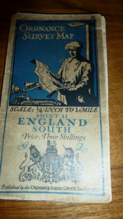 Map of England South 