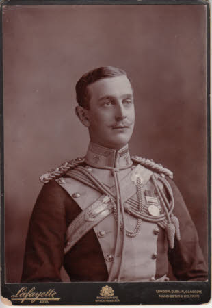 Portrait photograph of Peter Kerr Smiley in military dress