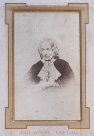 Ann Wall, Mrs David Winks (d.1870)