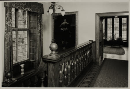 The Oak Staircase, Lanhydrock, Cornwall,