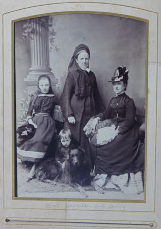 Sarah Laughton and family