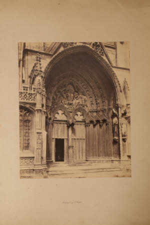 Photograph on card