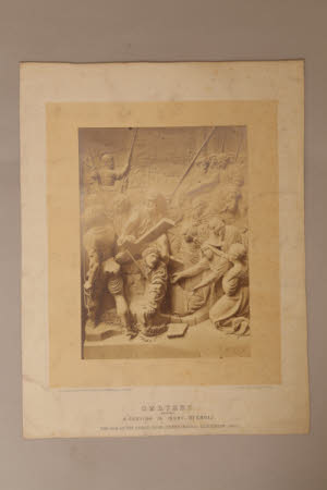 Photograph on card