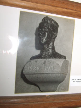 Bust of Thomas Edward Lawrence, 'Lawrence of Arabia' (1885-1935) by Eric Henri Kennington