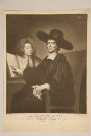 Dr.Richard Busby (1606-1695), Headmaster of Westminster School (after John Riley)