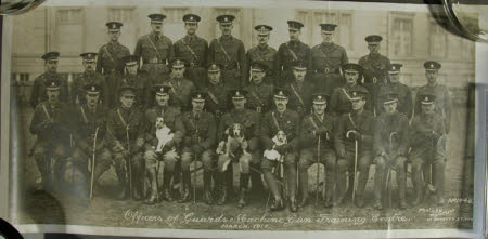 The Officers of Guards Machine Gun Training Centre