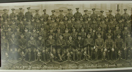 No. 4 Coy. Guards Machine Gun Training Centre Battalion. March,1917.