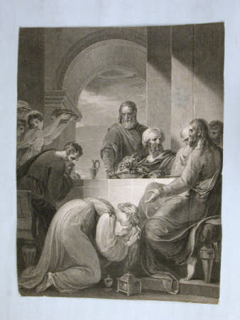 The Woman washing Jesus's feet (after William Hamilton)