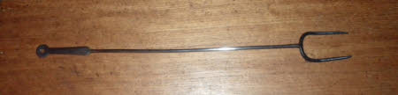 Fireplace fork