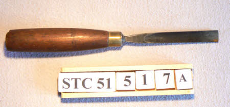 Woodcarving chisel straight gouge