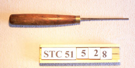 Woodcarving chisel straight gouge