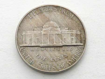 5 cents coin, 1954: United States of America