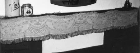 Fireplace valance