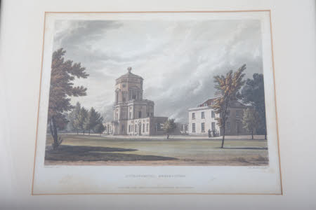 Exterior of The Astronomical Observatory, illustration from the 'History of Oxford (after William ...