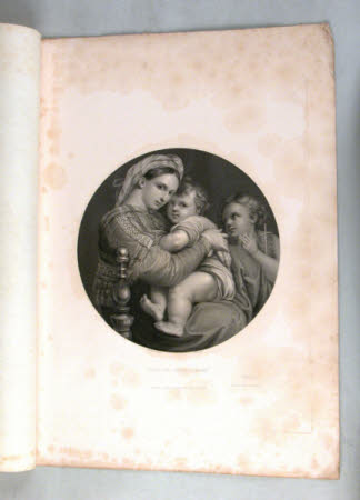 Unto us a Child is Born - Madonna della Sedia (after Raphael)