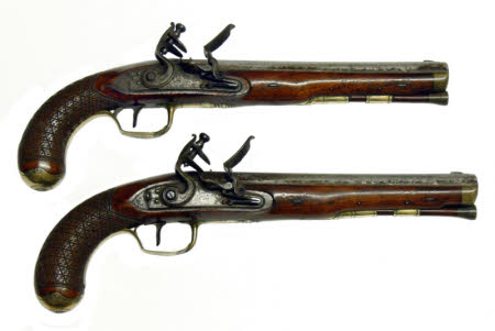 Flintlock pistol
