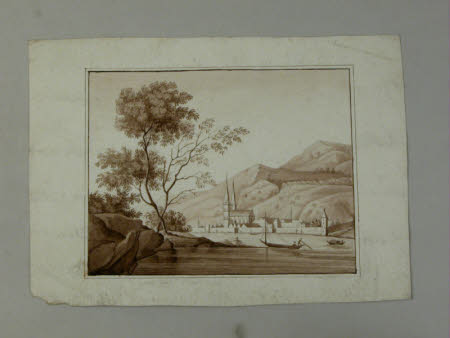 Sepia drawing