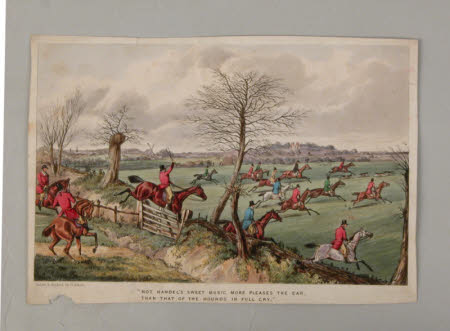 Handel's sweet music more pleases the ear than that of the hounds in full cry