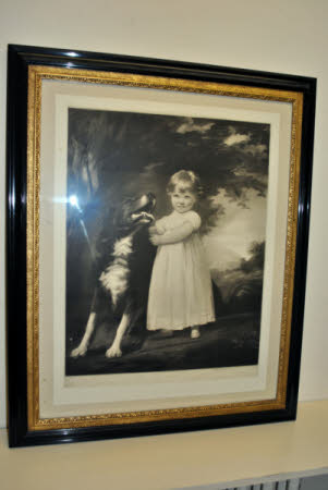 Girl with a dog (after Sir Henry Raeburn RA)