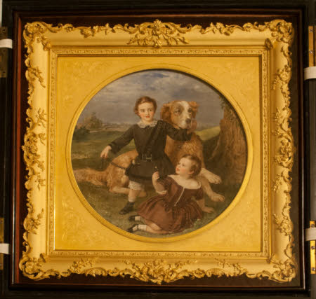 George Abraham Gibbs (1848-1870 and his Brother, Henry Martin Gibbs (1850-1928) as Children, with a ...
