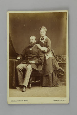 Unknown lady and gentleman