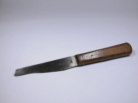Leather knife