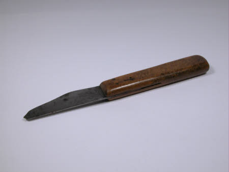 Leather knife