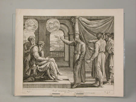Joseph interpreting Pharoah's Dreams (after Raphael)