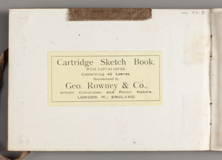 Rye; Keswick; Hill Top Farm - page 1 (inside front cover)