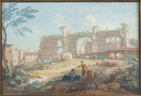 The Basilica of Constantine or Maxentius, Rome