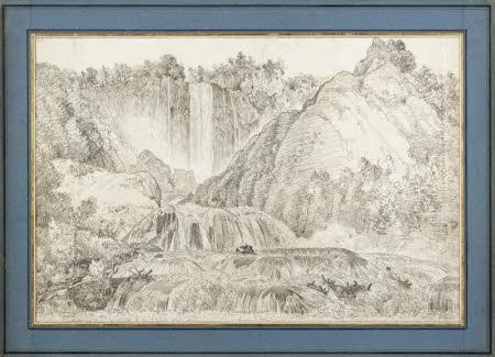 The Waterfall at Terni from the bottom by the Nera River