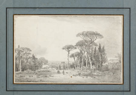 Gardens of the Villa Belvedere or Aldobrandini in Frascati