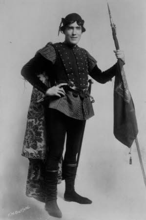 Laurence Irving (1871-1914) as "Iago" in "Othello" by William Shakespeare