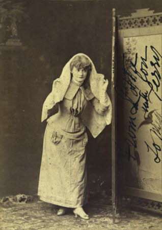 Lotta - possibly Charlotte Mignon "Lotta” Crabtree (1847-1924) 