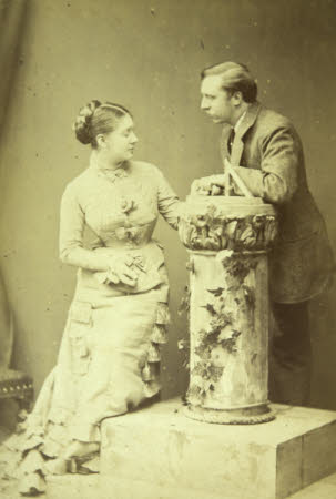 Dame Madge Kendal (1848-1935) and her husband William Hunter Kendal (1844-1917) 