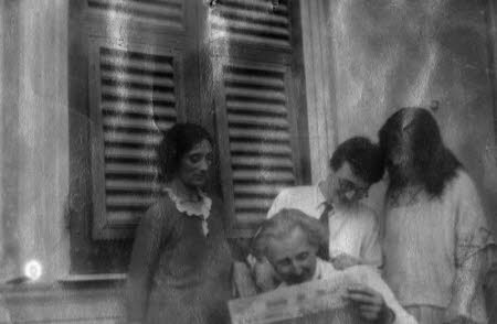 Edward Gordon Craig (1872-1966), Elena Meo (1879-1957), Ellen 'Nelly' Gordon Craig (1904-1975) and ...