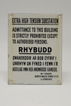 Warning sign