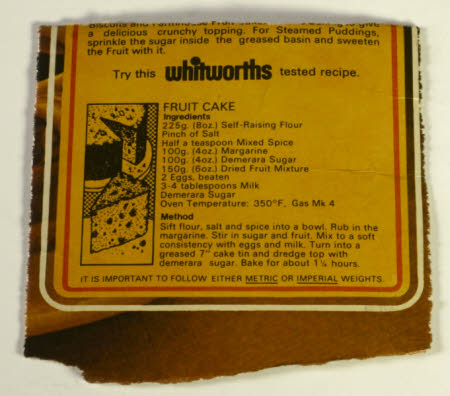 Recipe card