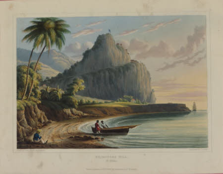 Islands of the West Indies - View of Brimstone Hill, St. Kitts (after Lieutenant Caddy)