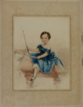 Richard Harpur Crewe (1836-96), as a young boy, afterwards Captain Kings Dragoon Guards, went ...