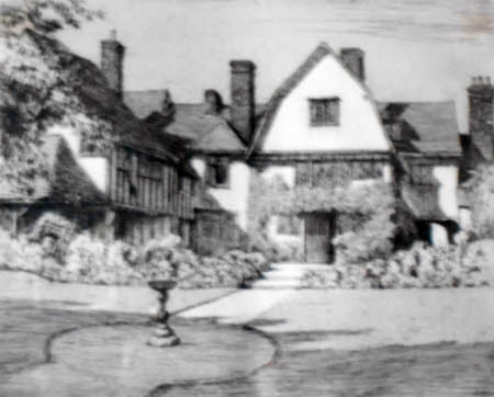 The Garden and Exterior of Paycocke's House